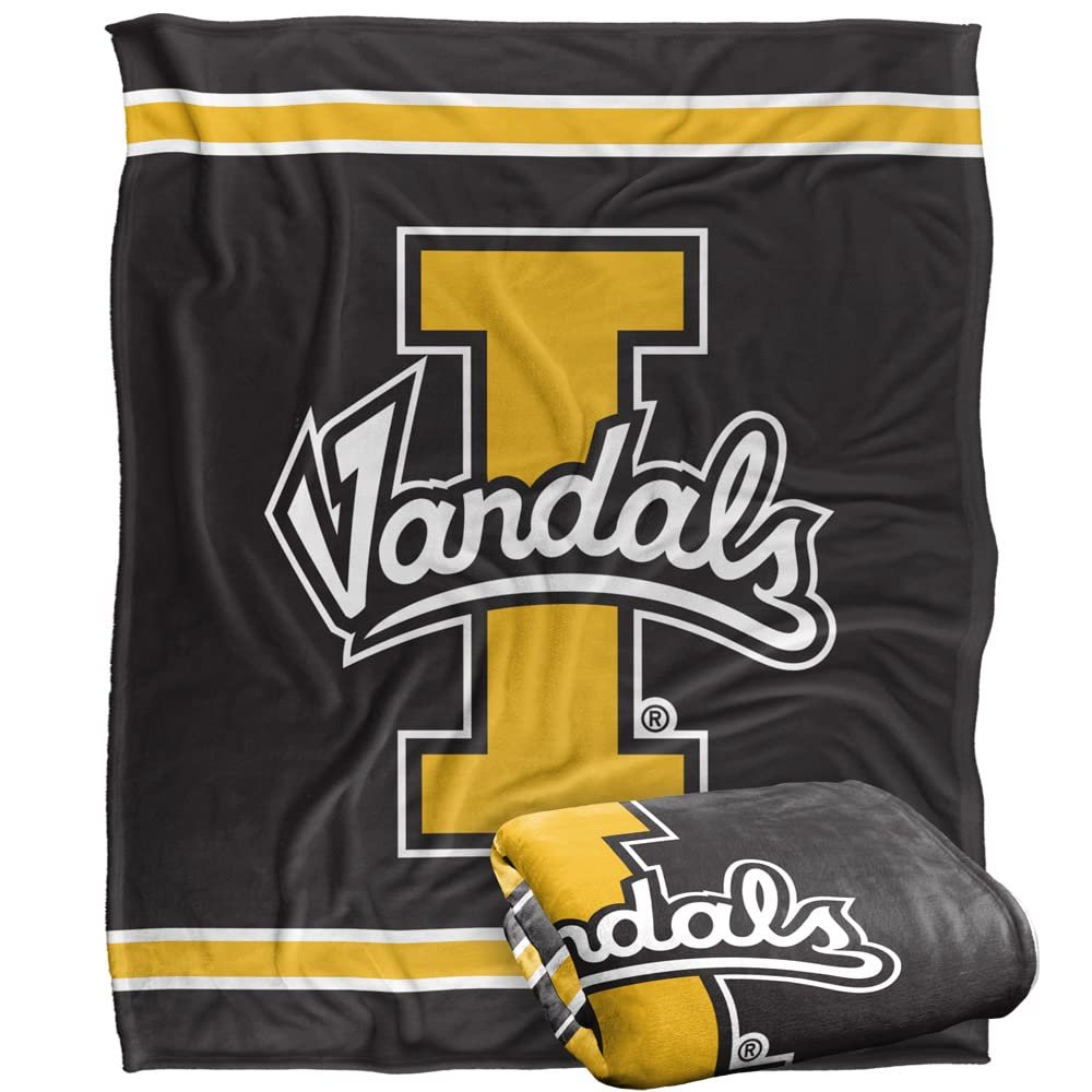 University of Idaho Blanket, 50"x60" Primary Logo, Silky Touch Super Soft Throw Blanket
