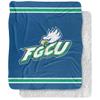 Florida Gulf Coast University Blanket, 50"x60" Primary Logo, Silky Touch Sherpa Back Super Soft Throw Blanket view 1