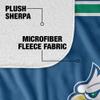 Florida Gulf Coast University Blanket, 50"x60" Primary Logo, Silky Touch Sherpa Back Super Soft Throw Blanket view 4