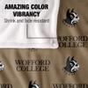 Wofford College Blanket, 50"x60" Logo Pattern, Silky Touch Super Soft Throw Blanket view 4