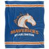 University of Texas at Arlington Blanket, 50"x60" Primary Logo, Silky Touch Super Soft Throw Blanket view 2
