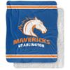 University of Texas at Arlington Blanket, 50"x60" Primary Logo, Silky Touch Sherpa Back Super Soft Throw Blanket view 1