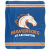 University of Texas at Arlington Blanket, 50"x60" Primary Logo, Silky Touch Sherpa Back Super Soft Throw Blanket view 2