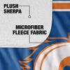 University of Texas at Arlington Blanket, 50"x60" Primary Logo, Silky Touch Sherpa Back Super Soft Throw Blanket view 4