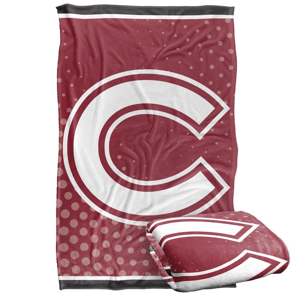 Colgate University Blanket, 36"x58" Logo Dots, Silky Touch Super Soft Throw Blanket