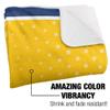 Drexel University Blanket, 50"x60" Logo Dots, Silky Touch Sherpa Back Super Soft Throw Blanket view 3