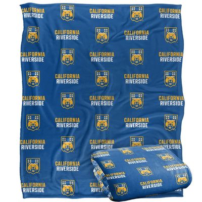 University of California, Riverside Blanket, 50"x60" Logo Pattern, Silky Touch Super Soft Throw Blanket