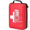 Small First aid Kits,Travel First Aid Kit with Labelled Compartments Molle System Compact Medical Kit for Car, Hiking, Backpacking, Camping, and Cycling view 1