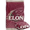 Elon University Blanket, 36"x58" Logo Dots, Silky Touch Super Soft Throw Blanket view 1