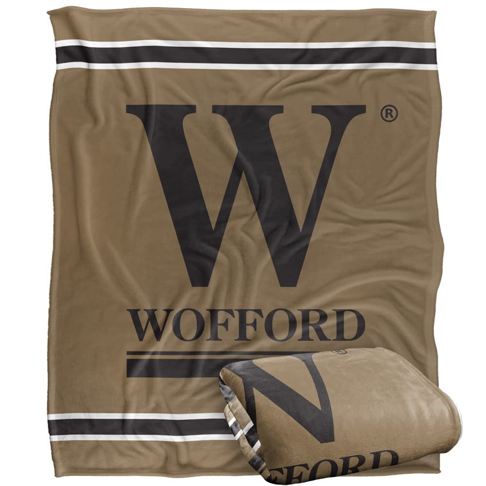 Wofford College Blanket, 50"x60" Primary Logo, Silky Touch Super Soft Throw Blanket