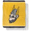 University of Idaho Blanket, 50"x60" Logo Dots, Silky Touch Sherpa Back Super Soft Throw Blanket view 1