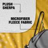 University of Idaho Blanket, 50"x60" Logo Dots, Silky Touch Sherpa Back Super Soft Throw Blanket view 4