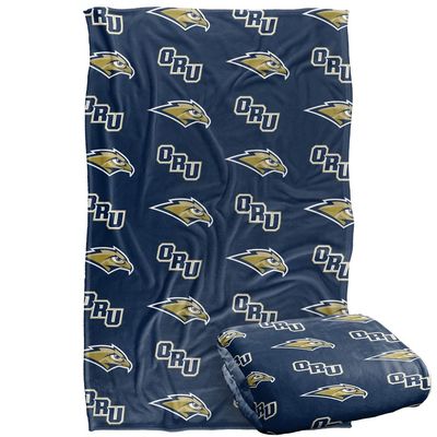 Oral Roberts University Blanket, 36"x58" Logo Pattern, Silky Touch Super Soft Throw Blanket