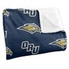 Oral Roberts University Blanket, 36"x58" Logo Pattern, Silky Touch Super Soft Throw Blanket view 3
