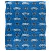 University of New Orleans Blanket, 50"x60" Logo Pattern, Silky Touch Super Soft Throw Blanket view 2