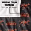 Campbell University Blanket, 50"x60" Logo Pattern, Silky Touch Super Soft Throw Blanket view 4