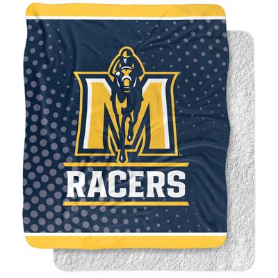 Murray State University Blanket, 50"x60" Logo Dots, Silky Touch Sherpa Back Super Soft Throw Blanket