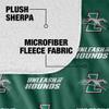 Loyola University Maryland Blanket, 50"x60" Logo Pattern, Silky Touch Sherpa Back Super Soft Throw Blanket view 4