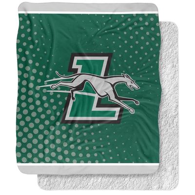 Loyola University Maryland Blanket, 50"x60" Logo Dots, Silky Touch Sherpa Back Super Soft Throw Blanket