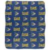 Drexel University Blanket, 50"x60" Logo Pattern, Silky Touch Sherpa Back Super Soft Throw Blanket view 2