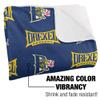 Drexel University Blanket, 50"x60" Logo Pattern, Silky Touch Sherpa Back Super Soft Throw Blanket view 3