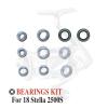 JEEFUSE Fishing Reel Stainless Steel Ball Bearings Kit for 2500 SHG / 03802 Spinning reels Bearing Kits view 2
