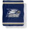 Georgia Southern University Blanket, 50"x60" Primary Logo, Silky Touch Sherpa Back Super Soft Throw Blanket view 1