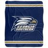 Georgia Southern University Blanket, 50"x60" Primary Logo, Silky Touch Sherpa Back Super Soft Throw Blanket view 2