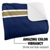 Georgia Southern University Blanket, 50"x60" Primary Logo, Silky Touch Sherpa Back Super Soft Throw Blanket view 3