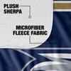 Georgia Southern University Blanket, 50"x60" Primary Logo, Silky Touch Sherpa Back Super Soft Throw Blanket view 4