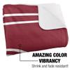 Colgate University Blanket, 50"x60" Primary Logo, Silky Touch Sherpa Back Super Soft Throw Blanket view 3