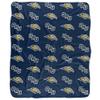 Oral Roberts University Blanket, 50"x60" Logo Pattern, Silky Touch Sherpa Back Super Soft Throw Blanket view 2