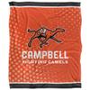 Campbell University Blanket, 50"x60" Logo Dots, Silky Touch Super Soft Throw Blanket view 2