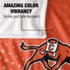 Campbell University Blanket, 50"x60" Logo Dots, Silky Touch Super Soft Throw Blanket view 4
