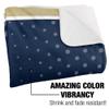 Oral Roberts University Blanket, 50"x60" Logo Dots, Silky Touch Sherpa Back Super Soft Throw Blanket view 3