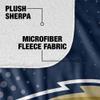 Oral Roberts University Blanket, 50"x60" Logo Dots, Silky Touch Sherpa Back Super Soft Throw Blanket view 4