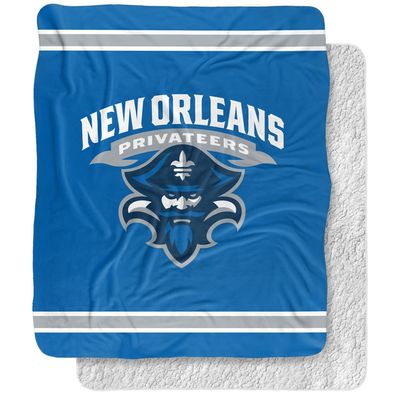 University of New Orleans Blanket, 50"x60" Primary Logo, Silky Touch Sherpa Back Super Soft Throw Blanket