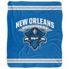 University of New Orleans Blanket, 50"x60" Primary Logo, Silky Touch Sherpa Back Super Soft Throw Blanket view 2