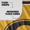 Grambling State University Blanket, 50"x60" Primary Logo, Silky Touch Sherpa Back Super Soft Throw Blanket view 4