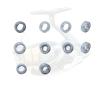 JEEFUSE Fishing Reel Stainless Steel Ball Bearings Kit for C3000HG / 03446 Spinning reels Bearing Kits view 2
