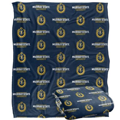 Murray State University Blanket, 50"x60" Logo Pattern, Silky Touch Super Soft Throw Blanket