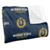 Murray State University Blanket, 50"x60" Logo Pattern, Silky Touch Super Soft Throw Blanket view 3