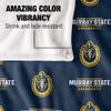 Murray State University Blanket, 50"x60" Logo Pattern, Silky Touch Super Soft Throw Blanket view 4
