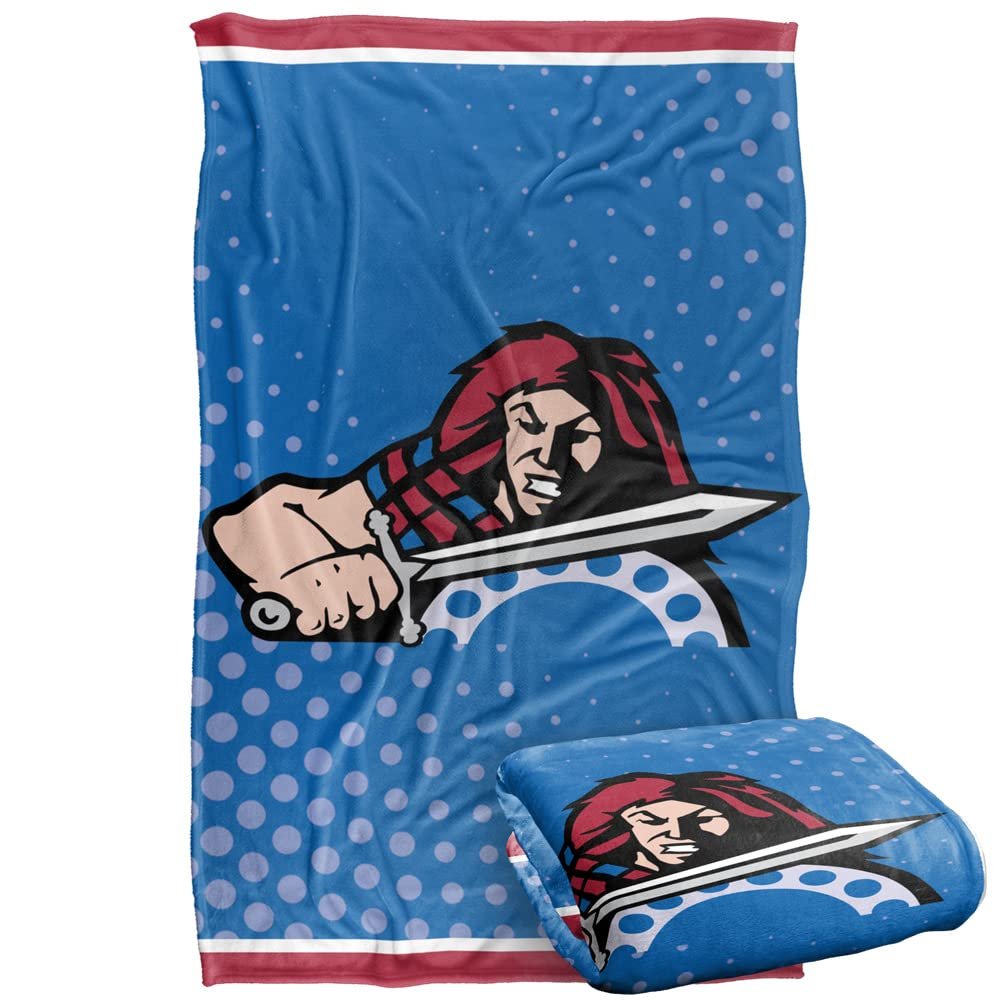 Presbyterian College Blanket, 36"x58" Logo Dots, Silky Touch Super Soft Throw Blanket