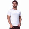 LIBOSHENG Conceal Carry Shirts for Men - Holster Tank Top - Everyday Concealed Carry Compression Shirt White(L) view 3