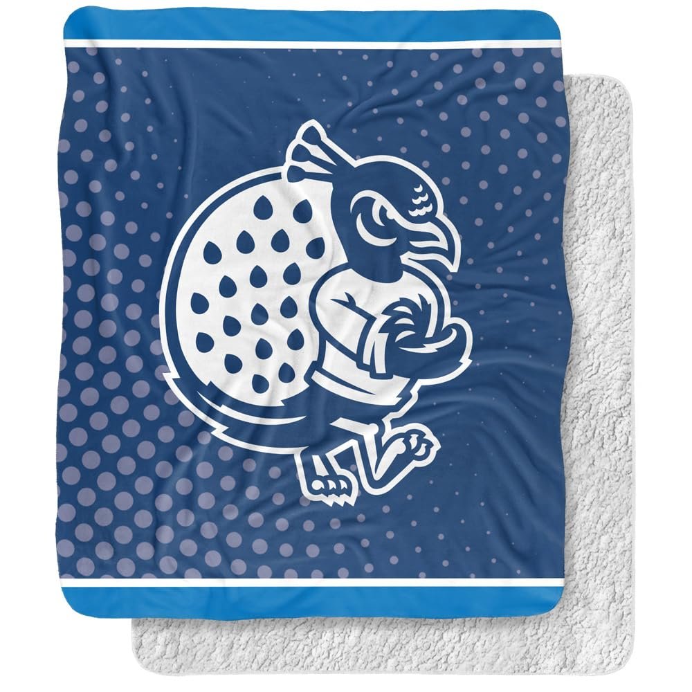 Saint Peters University Blanket, 50"x60" Logo Dots, Silky Touch Sherpa Back Super Soft Throw Blanket