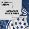 Saint Peters University Blanket, 50"x60" Logo Dots, Silky Touch Sherpa Back Super Soft Throw Blanket view 4
