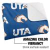 University of Texas at Arlington Blanket, 50"x60" Logo Pattern, Silky Touch Sherpa Back Super Soft Throw Blanket view 3