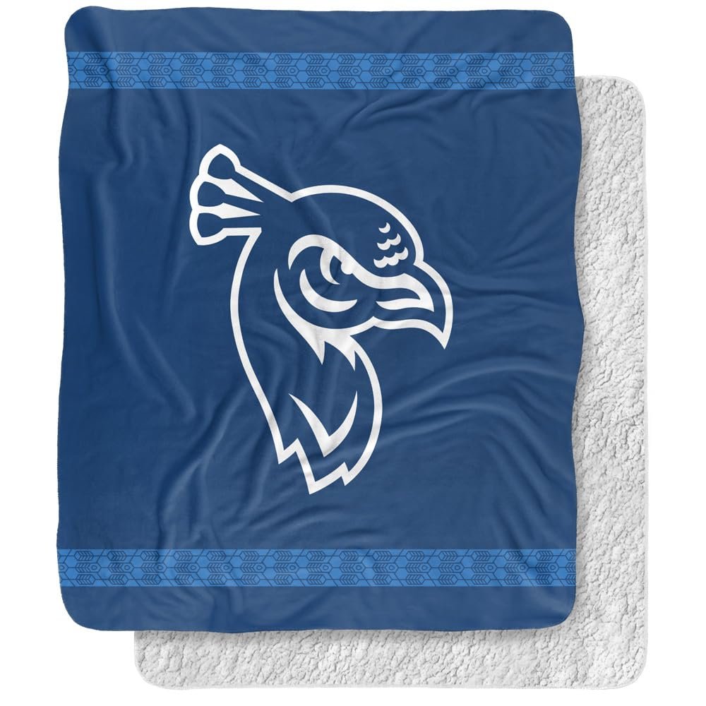 Saint Peters University Blanket, 50"x60" Primary Logo, Silky Touch Sherpa Back Super Soft Throw Blanket