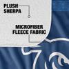 Saint Peters University Blanket, 50"x60" Primary Logo, Silky Touch Sherpa Back Super Soft Throw Blanket view 4